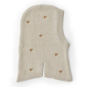 Ãlephanette knitted balaclava havtorn - Pistachio shell melange